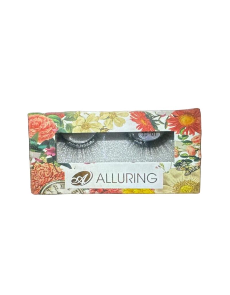 ⁦رموش  alluring مقاس واحد طبيعيه جدا في العين⁩ - الصورة ⁦2⁩