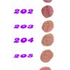 ⁦might cinema lipgloss matte waterproof درجه 206⁩ - الصورة ⁦2⁩
